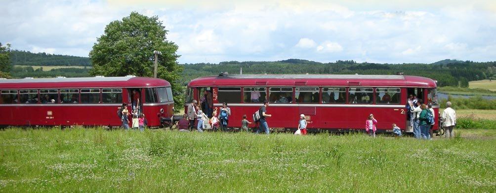 Historischer Schienenbus